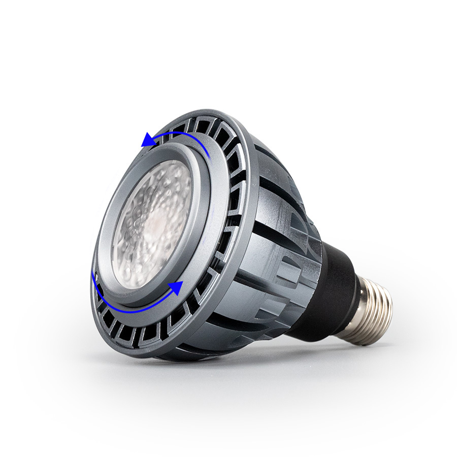 15-50 Degree Zoomable PAR30 Spotlight-HMTJSP006